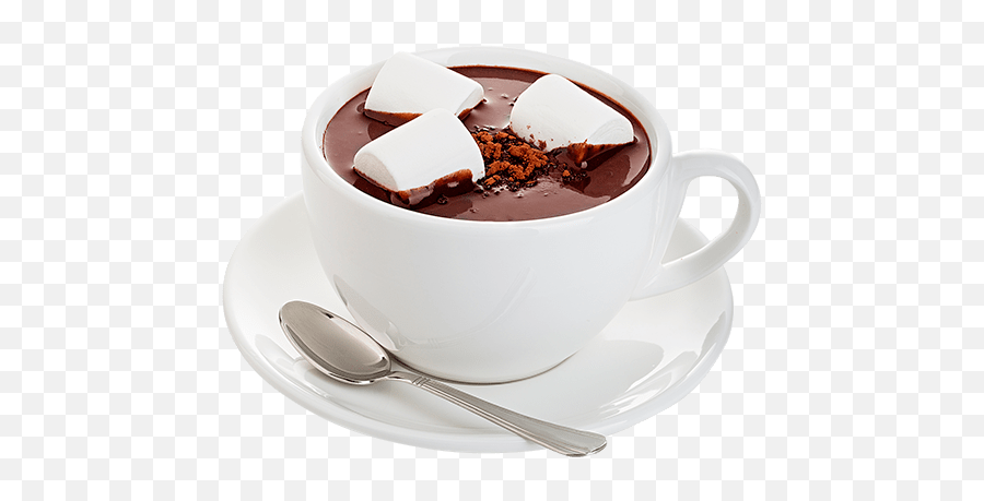 Cocoa Cup Mug Hotchocolate Marshmallow - Hot Chocolate White Background Emoji,Hot Chocolate Emoji