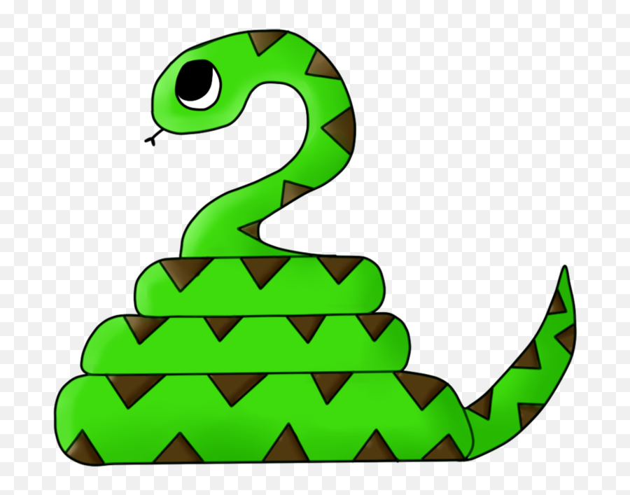 Snake Runner Animation Clip Art - Cartoon Transparent Background Snake Png Emoji,Snake Emoji