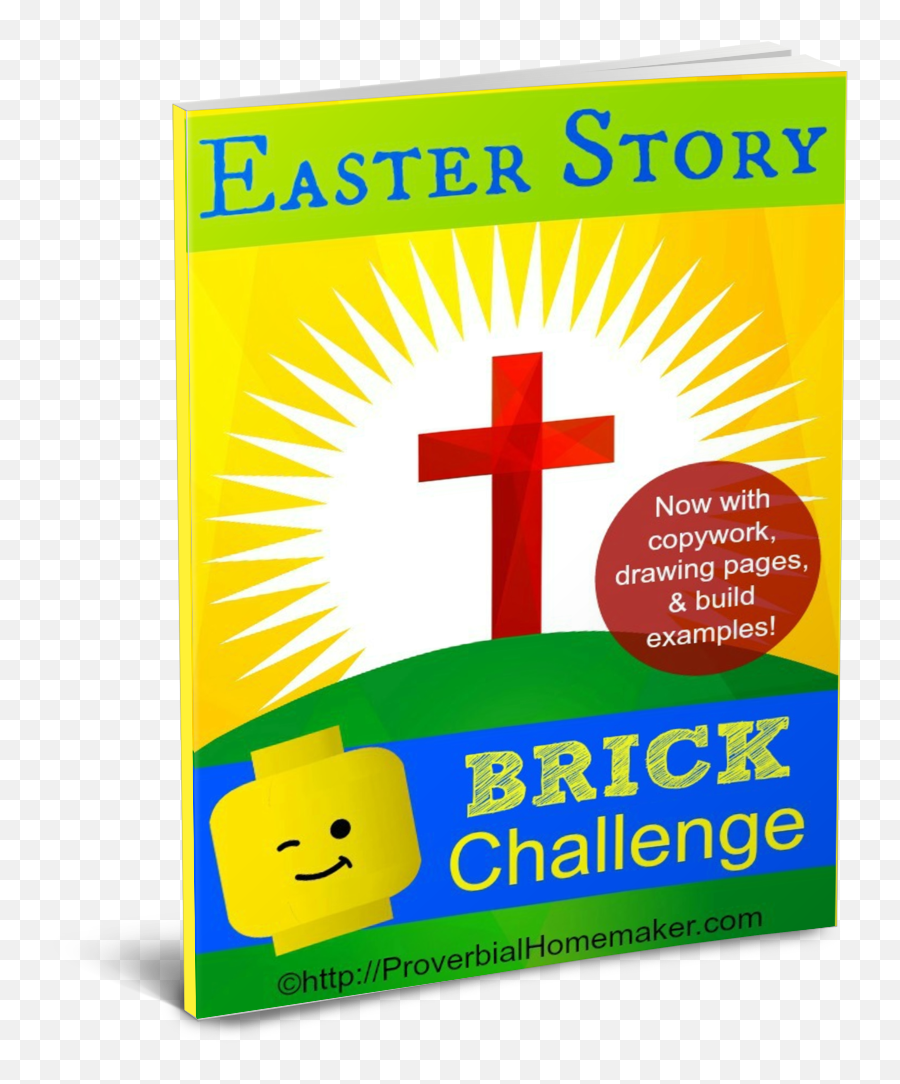 Easter Story Brick Challenge Learning Pack - Cross Emoji,Brick Emoji