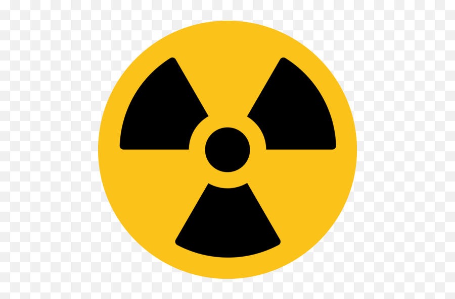 Radioactive Emoji - Toxic Clipart,Biohazard Emoji