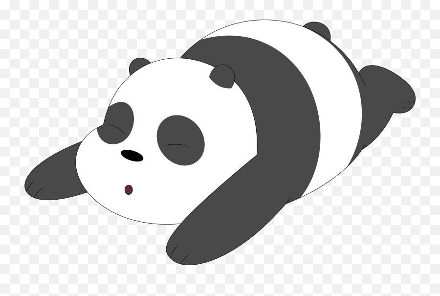 Panda Clipart Pumpkin Stencil Panda - Gambar We Bare Bears Emoji,Emoji De Panda