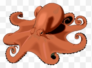 Octopus Clipart Free Images 6 - Clipartix Clipart Of An Octopus Emoji,Octopus Emoji