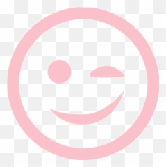 Pink wink icon - Free pink emoticon icons Bedknobs And Broomsticks Emoji