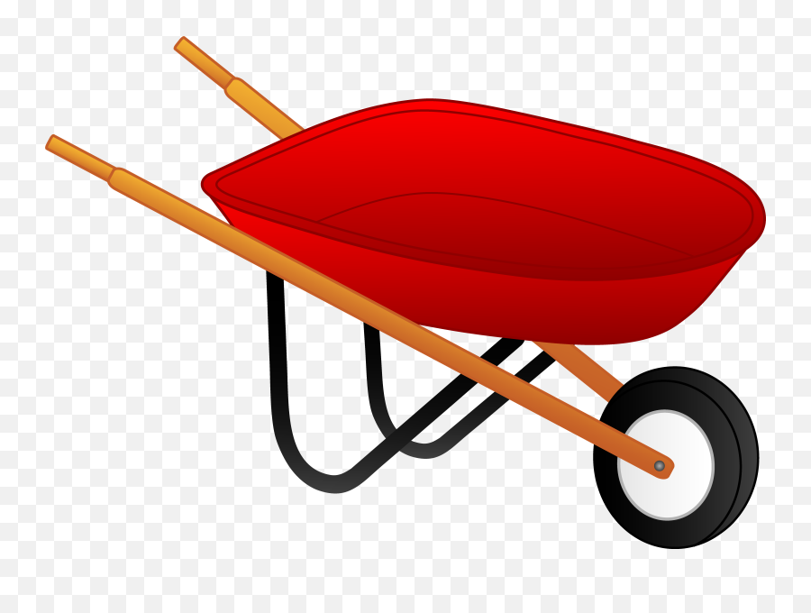 Lawn Mower Image A Red Cartoon Blawn For - Clip Art Wheel Barrow Emoji,Lawn Mower Emoji