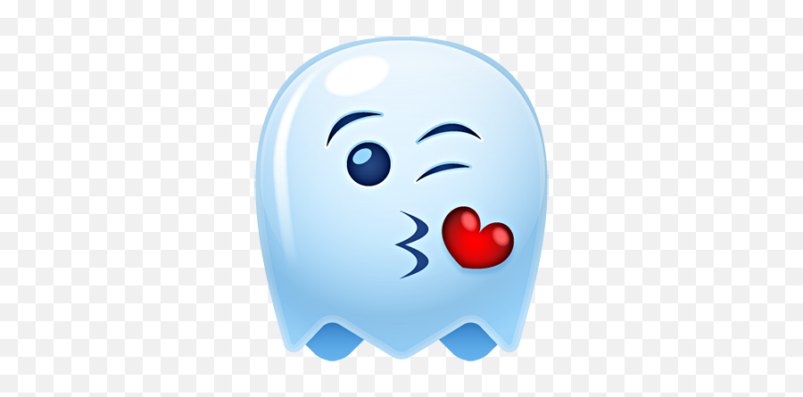 Ghost Emojis Free By Wardell Brown - Clip Art,Ghost Emoticon