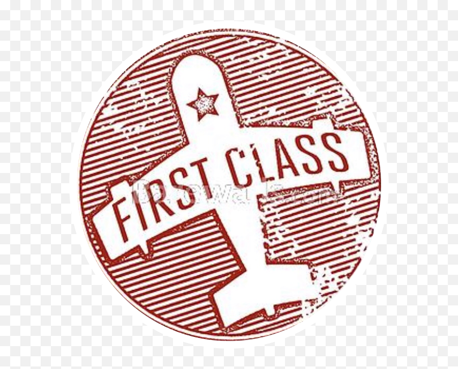 First Class Flight Plane Firstclass 1st - First Class Travel Sticker Png Emoji,Pilot Emoji