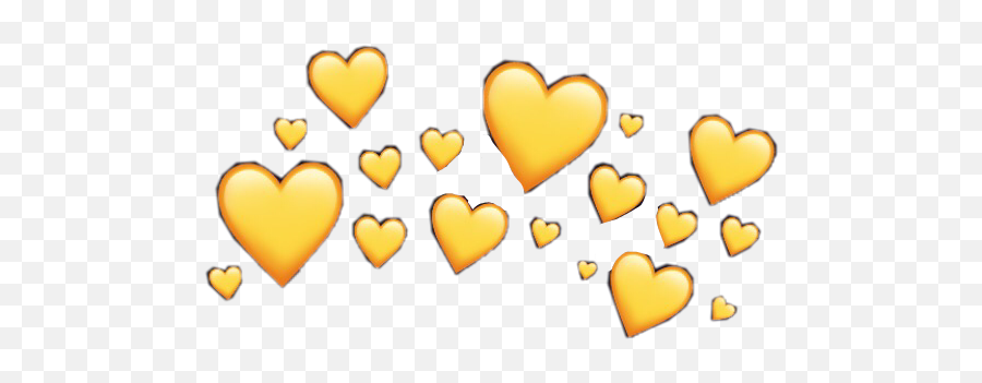 Yellow Heart Snapchat - Heart Emoji,Emojis On Snapchat Meaning