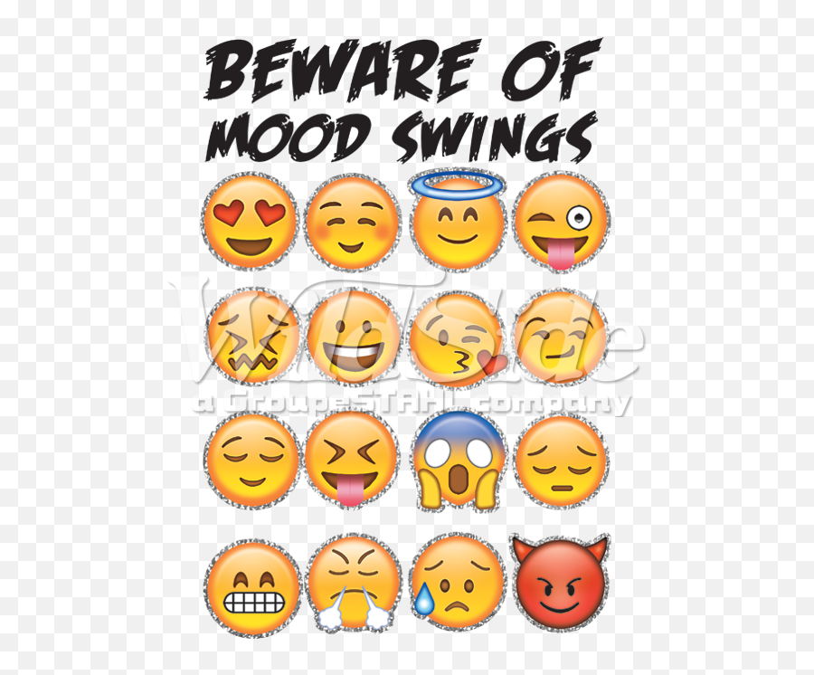 Glitter Emoji Png - Mood Swings Emoji,Mood Emoji