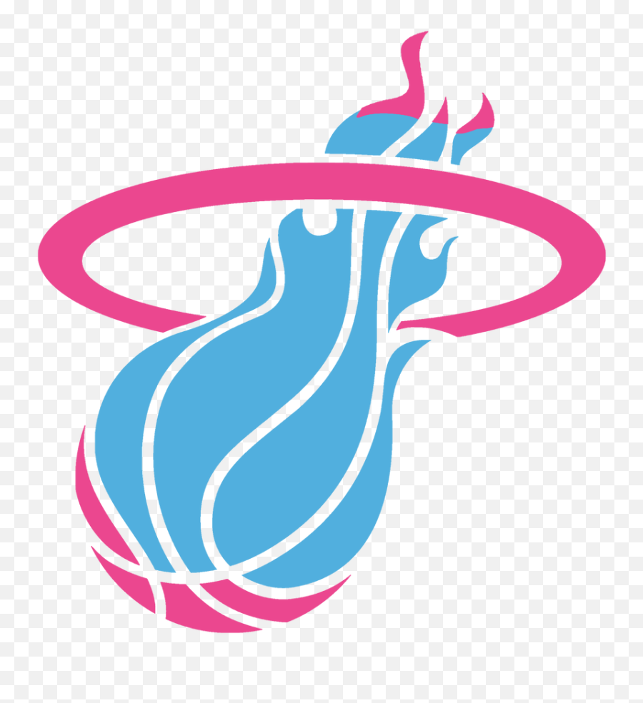 Miami Heat Logo Clipart - Miami Heat Logo Emoji,Miami Heat Emoji