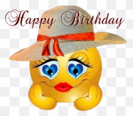 Free Emoji Birthday Greeting Cards In - Emoticon Con Corazones