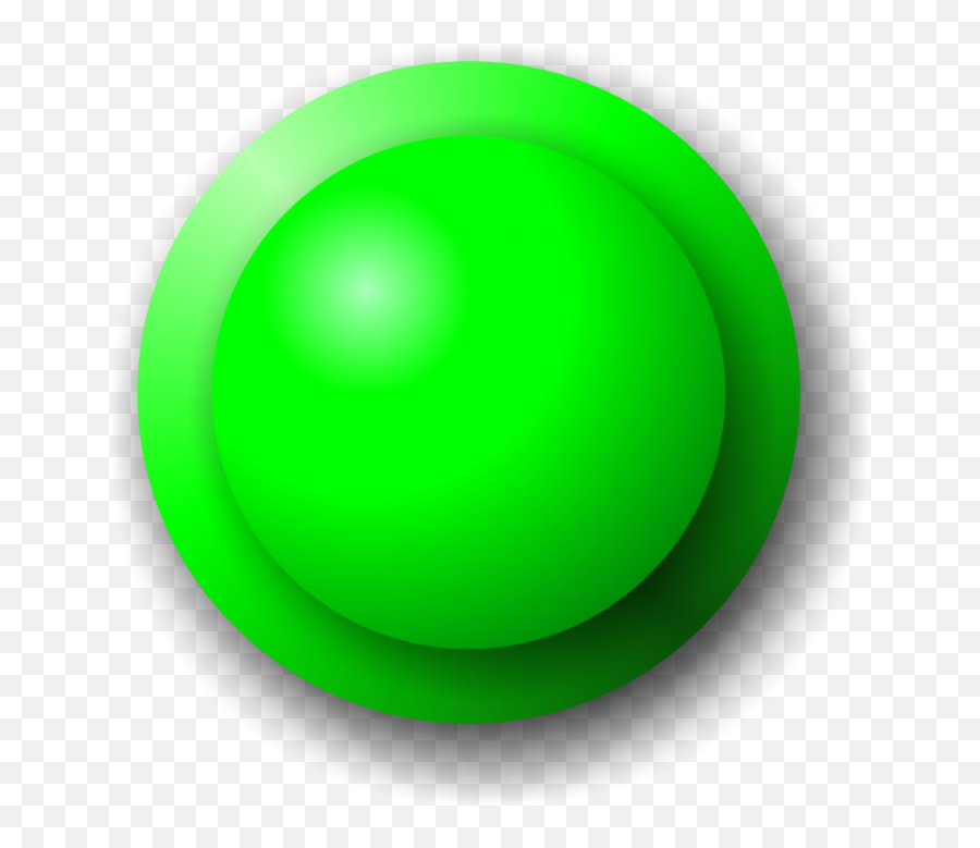 Greencirclesphereovalclip Art 119631 - Free Icon Library Bullet Green Png Emoji,Green Circle Emoji