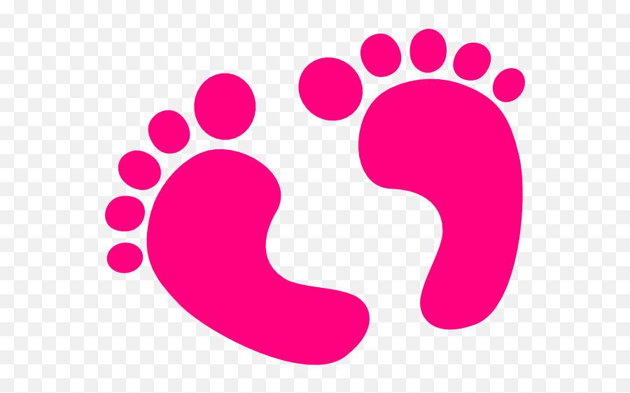 Free Cartoon Pictures Of Feet Download Free Clip Art Free - Vector Baby Shower Png Emoji,2 In The Pink 1 In The Stink Emoji