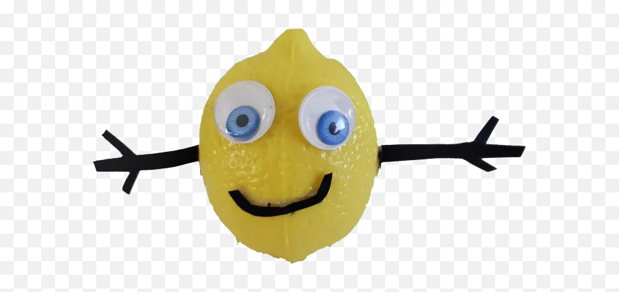 The Lemon Stand Emoji,Crazy Eye Emoticon
