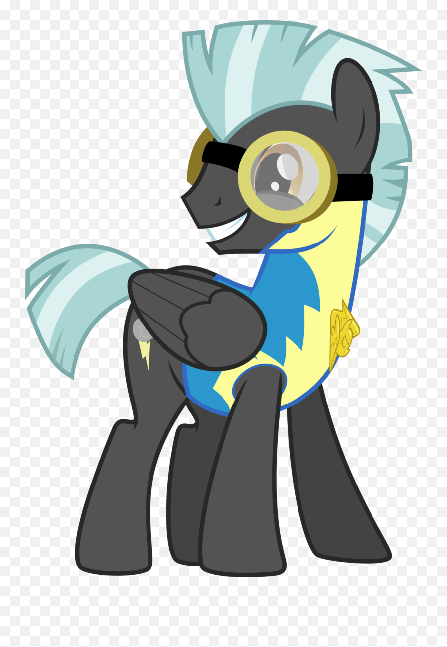 Who Else Is In The Wonderboltsu0027 Reserve - Fim Show My Little Pony Wonderbolts Thunder Emoji,Crip Emoji