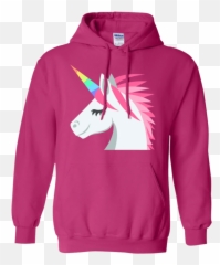 Unicorn Face Emoji Hoodie - Queens Are Born In September Rihanna