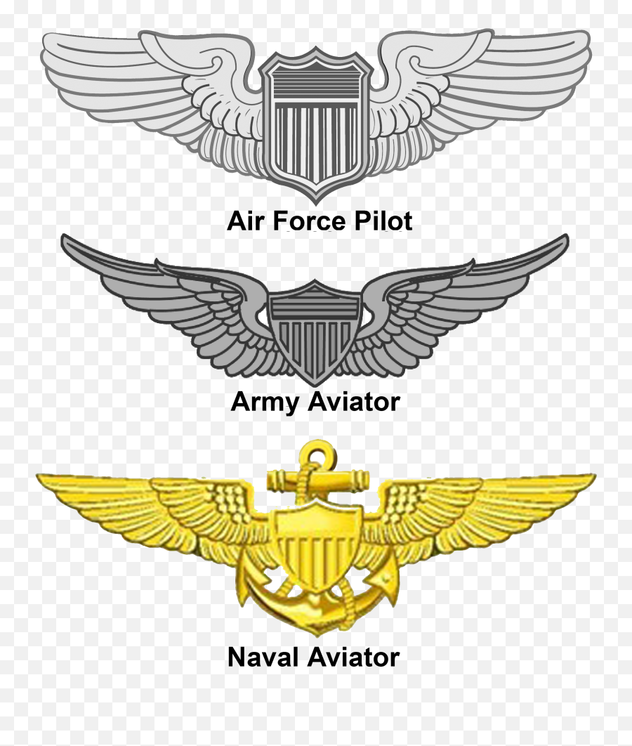 United States Aviator Badge - Air Force Pilot Wings Emoji,Marine Corps Emoji