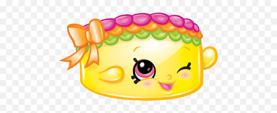 Becky Birthday Cake Shopkins Picture - Cake Shopkins Clipart Emoji,Birthday Cake Emoji On Snapchat