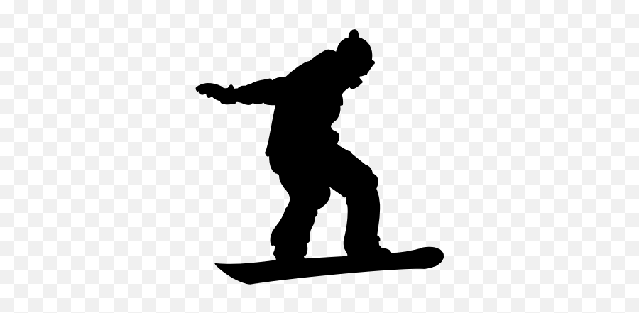 Free Snowboarder Silhouette Download - Silhouette Snowboarder Clipart Emoji,Snowboard Emoji
