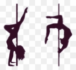 The Newest Poledance Stickers - Pole Dance Logo Clipart Emoji,Pole Dancer Emoji