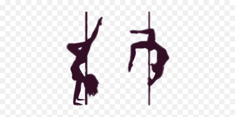 The Newest Poledance Stickers - Pole Dance Logo Clipart Emoji,Pole Dancer Emoji