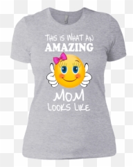 Emoji Mom Shirt Mothers Day Gifts For Wife From Husband - Smiley,Mom Emoji