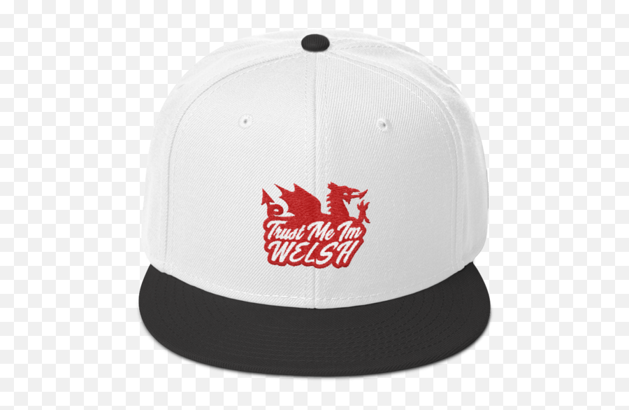 Trust Me Im Welsh Snapback Cap - Baseball Cap Emoji,Emoji Snapback