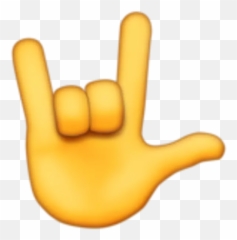 3 - Emoji Sign Language I Love You,Bi Flag Emoji