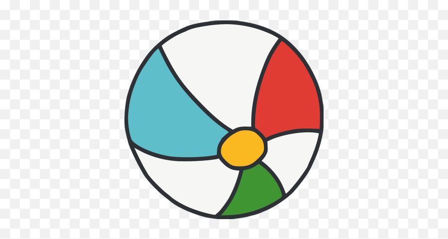 Beach Ball Graphic - Clip Art Emoji,Baseball Bat Emoji