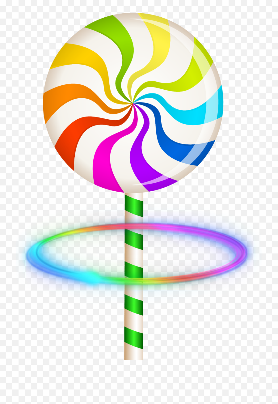 Mq Lollipop Candy Rainbow Rainbows - Clip Art Lollipop Swirl Emoji,Rainbow And Candy Emoji