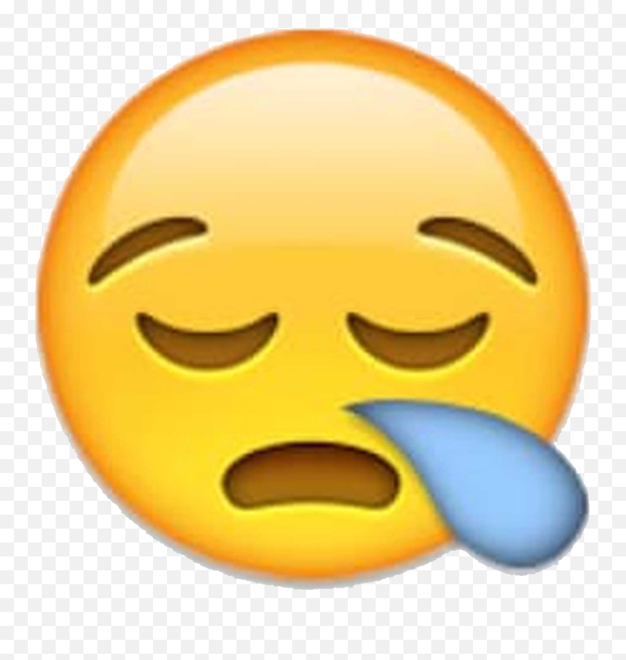 Emojis - Snoring Emoji,Frowning Emoji