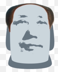 Moai - King Penguin Emoji,Moai Emoji
