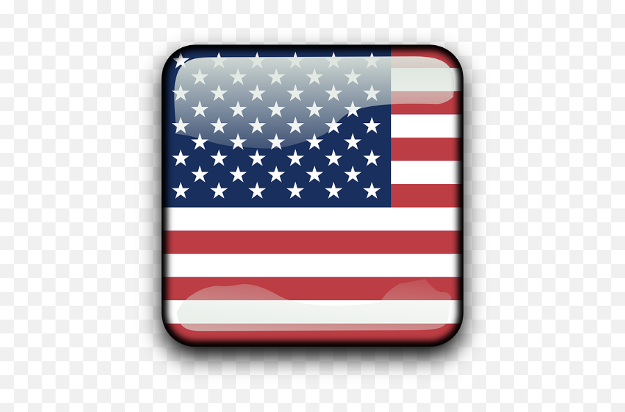 Small American Flag Icon At Getdrawings - Usa Square Flag Png Emoji,Usa Emoji Flag