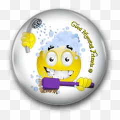 Pin - Emoji Wake Up Morning,Showering Emoticon