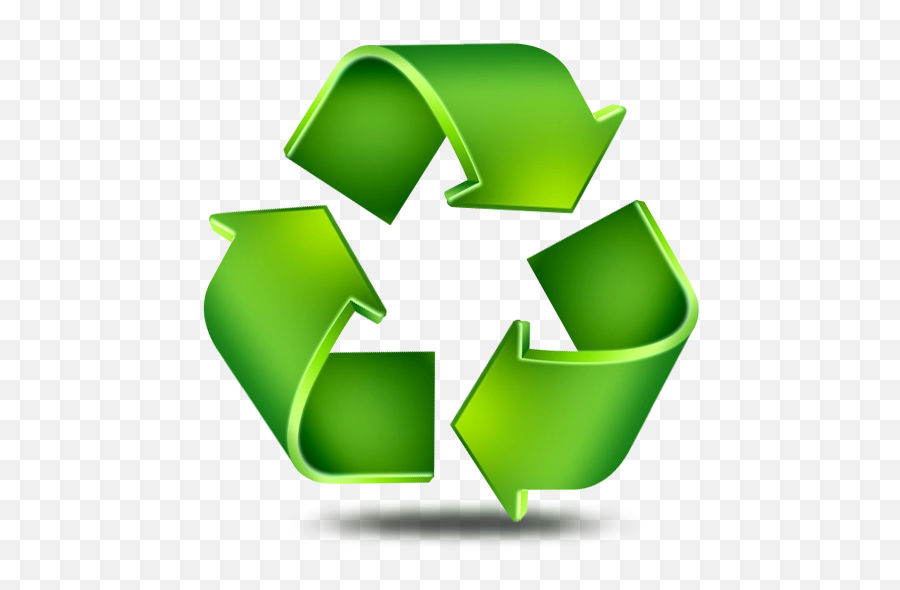 Download Download Free Png Recycling Recycle Symbol Paper Emoji Free - Recycle Logo 3d Png - free ...