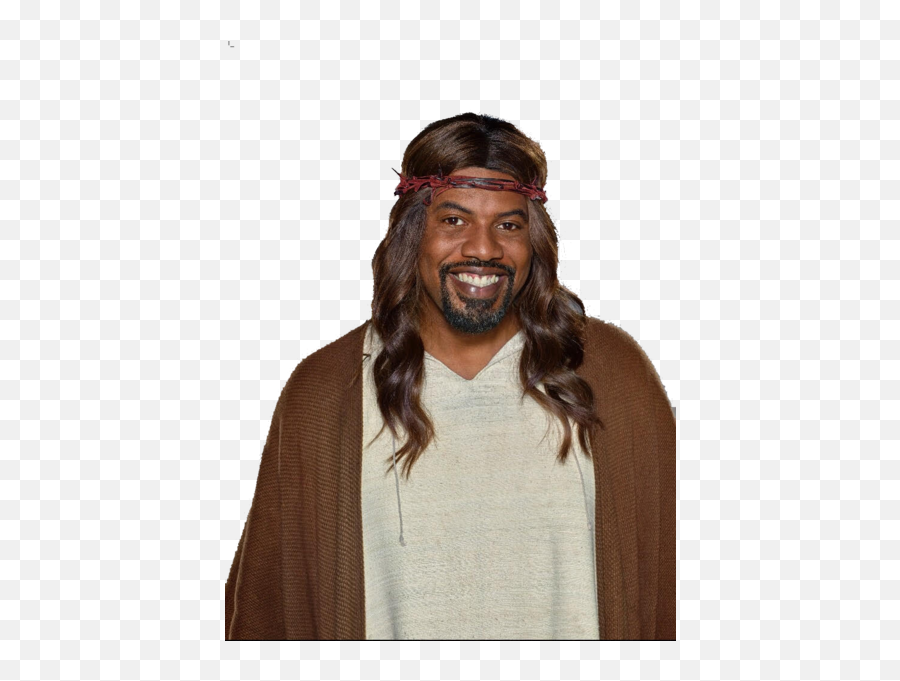 Black Jesus - Black Jesus Transparent Emoji,Black Jesus Emoji