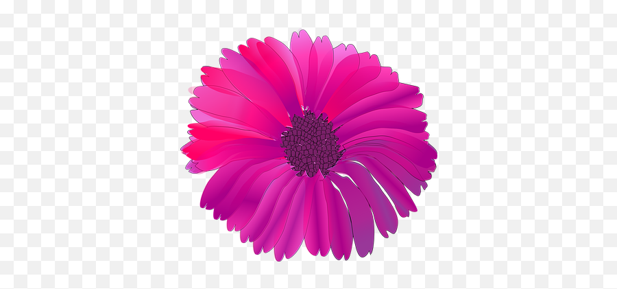 Free Pink Flower Flower Vectors - Pink Flower Clip Art Emoji,Pink Flower Emoji