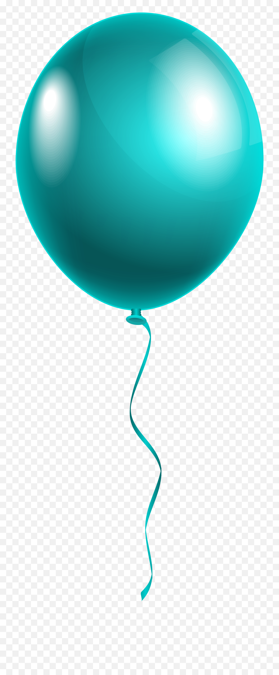 Blue Balloon Png - Single Balloons Png Emoji,Blue Balloon Emoji
