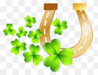 St Patricks Day Horseshoe Png Clip Art Image - St Patricks Day Clipart Png Emoji,Horseshoe Emoji