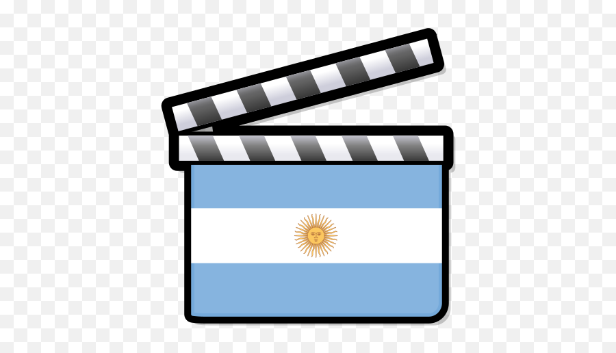 Argentina Film Clapperboard - Film Clapperboard Flag Wikipedia Png Emoji,Argentina Flag Emoji