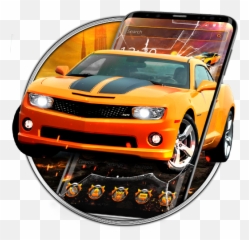 Transformer Car Robot Theme - Chevrolet Camaro Emoji