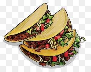 Mexican Food Tacos Clipart - Art Emoji