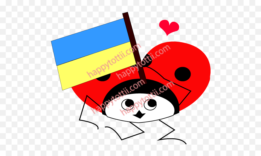 Flagukraine - Cartoon Emoji,Ukraine Flag Emoji