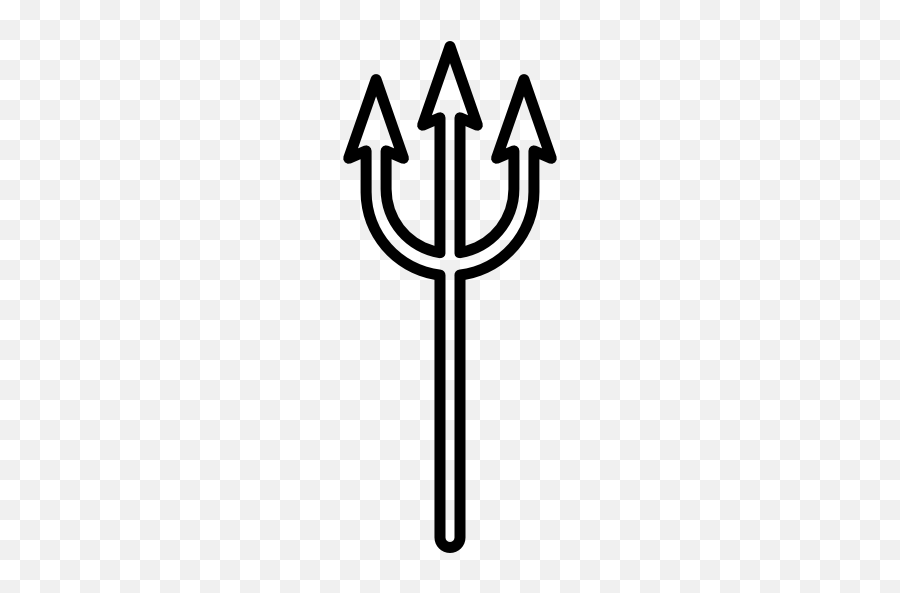 Devil Pitchfork Clipart Black And White - Pitchfork Icon Emoji,Pitchfork Emoji