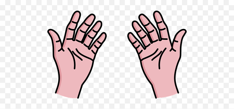 Free Hand Gestures Hand Vectors - Hands Clipart Emoji,Two Hand Emoji