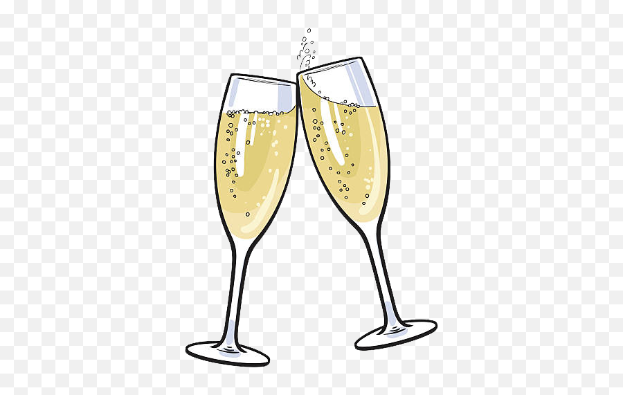 Popular And Trending Champagne Stickers On Picsart - Alumni Group Emoji,Champagne Glasses Emoji