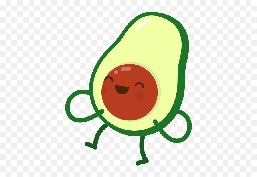 Avocado Life By Everystudio - Clip Art Emoji,Avocado Emoji Png