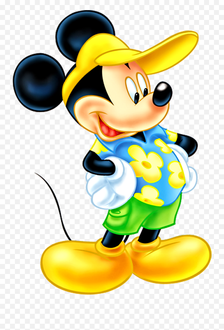 Mickey Mouse Highres Png - Krishna Drawing Easy With Colour Emoji,Cavaliers Emoji