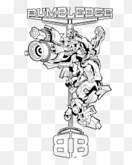Bumblebee Coloring Pages Picture - Whitesbelfast Colouring In Transformers Emoji