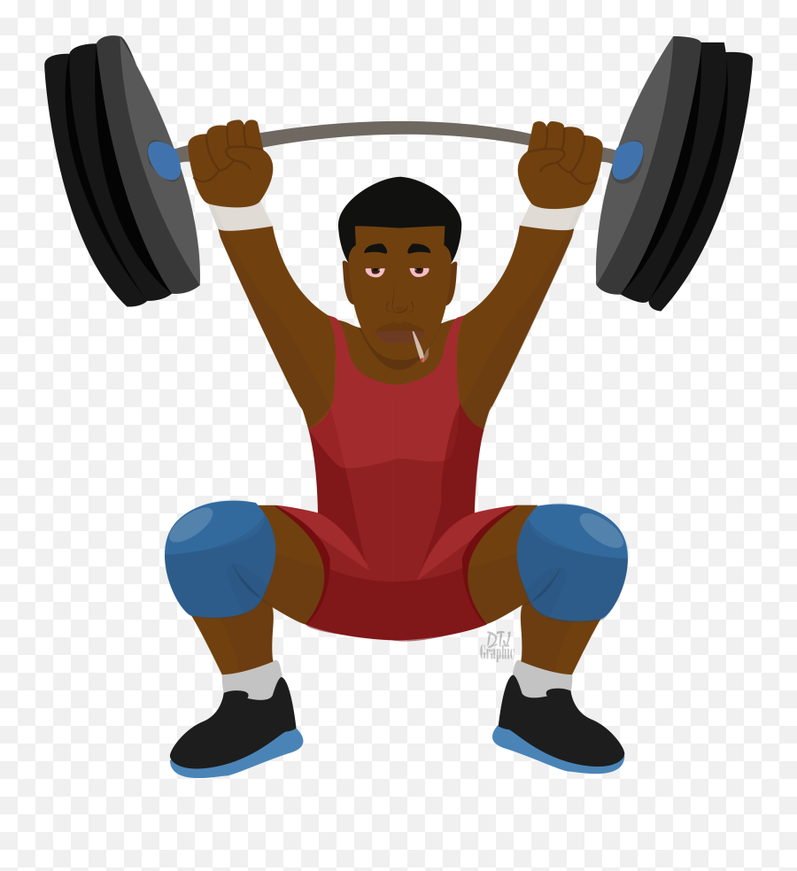 The Muscle Shop - Emoji Levantamento De Peso,Weightlifting Emoji