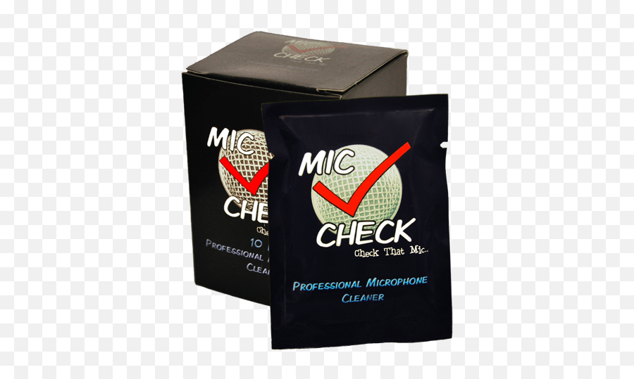 Mic Check Professional Microphone Cleaner Review - Product Cardboard Packaging Emoji,Cardboard Box Emoji